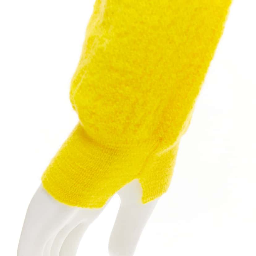 Celine Yellow Crew Neck Sweater Yellow Wool Never worn - Back View