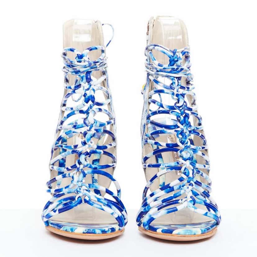 Sophia Webster Lacey Oceana Cage MultiColor Leather Very good condition - Inside View
