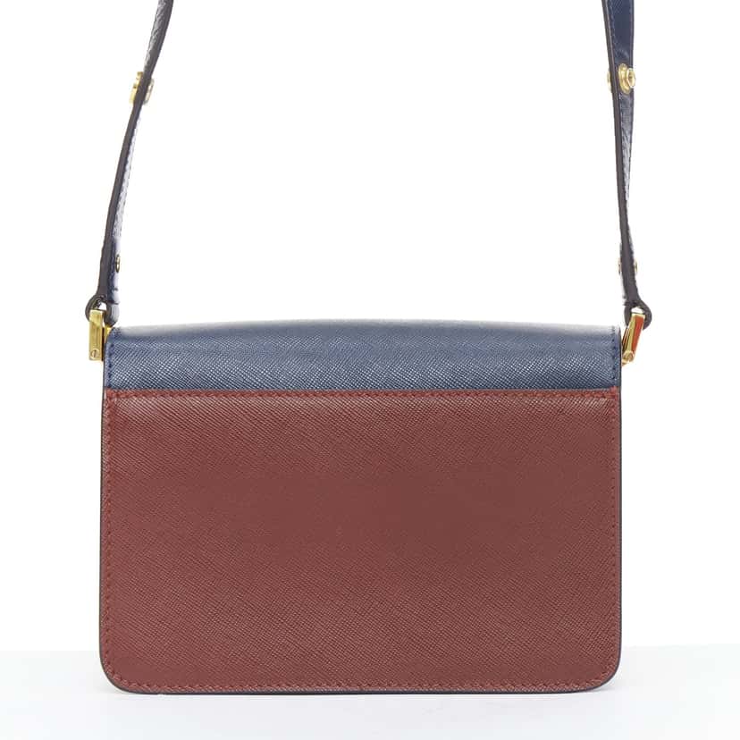 Marni Trunk Burgundy Leather Good condition - Box View