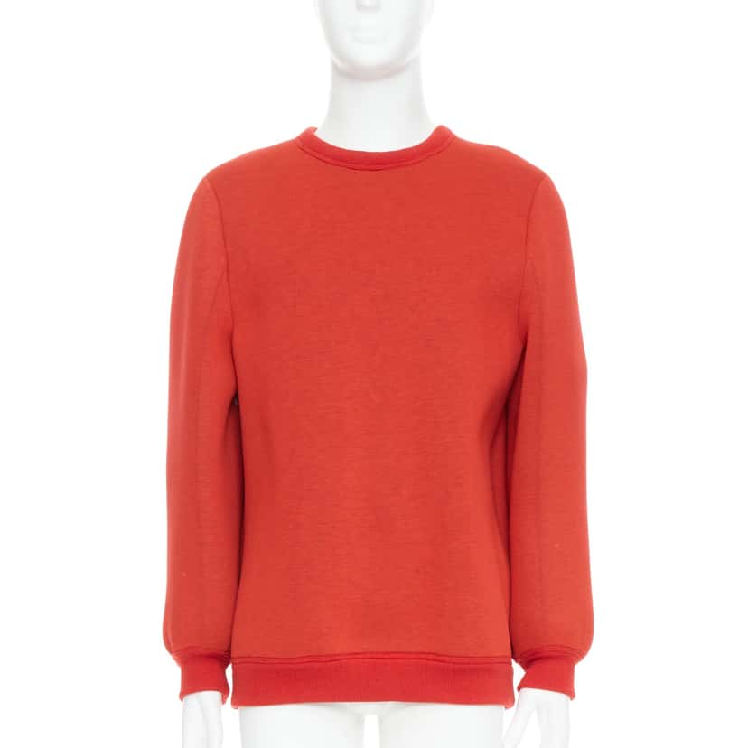 Maison Martin Margiela Curved Sleeve Jumper Red Very good condition - Inside View
