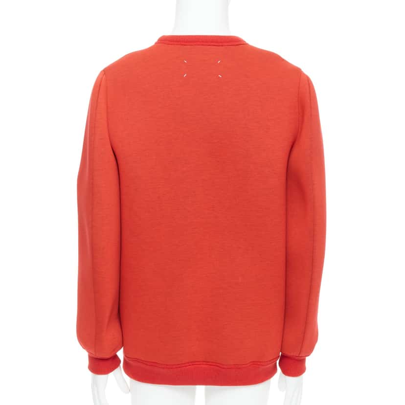 Maison Martin Margiela Curved Sleeve Jumper Red Very good condition - Box View