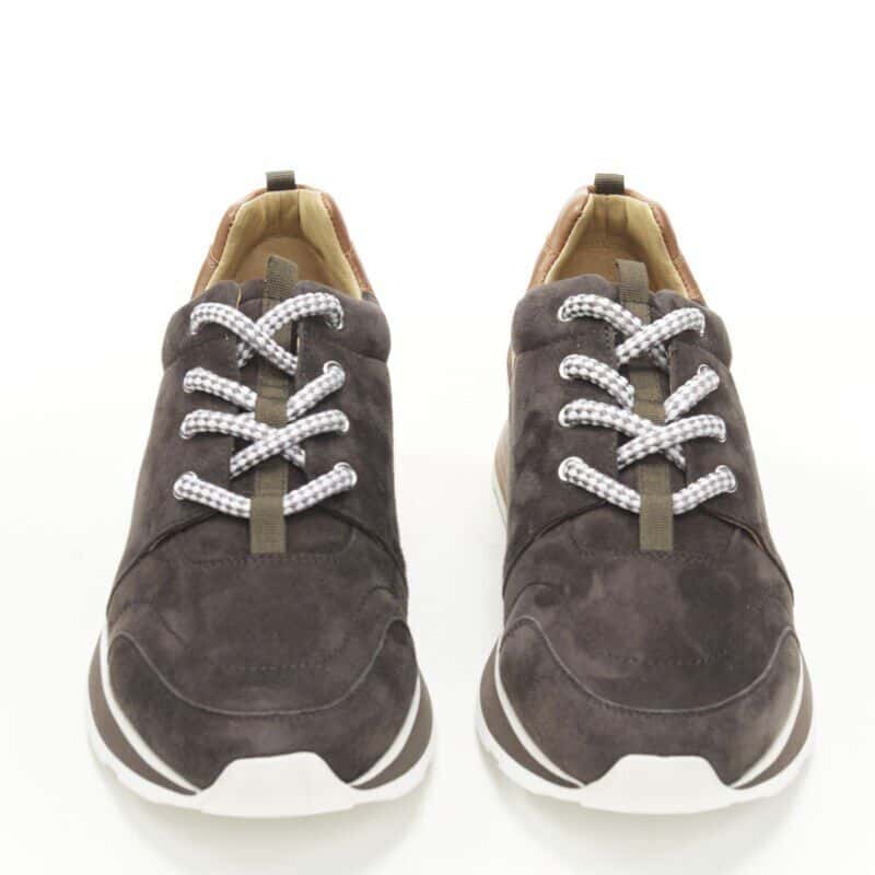 Hermès Salehe Medallion Shoes Grey Suede Very good condition - Inside View