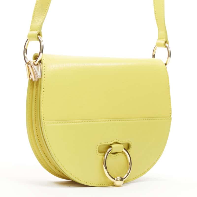 JW ANDERSON East West Basket Yellow Leather Very good condition - Inside View