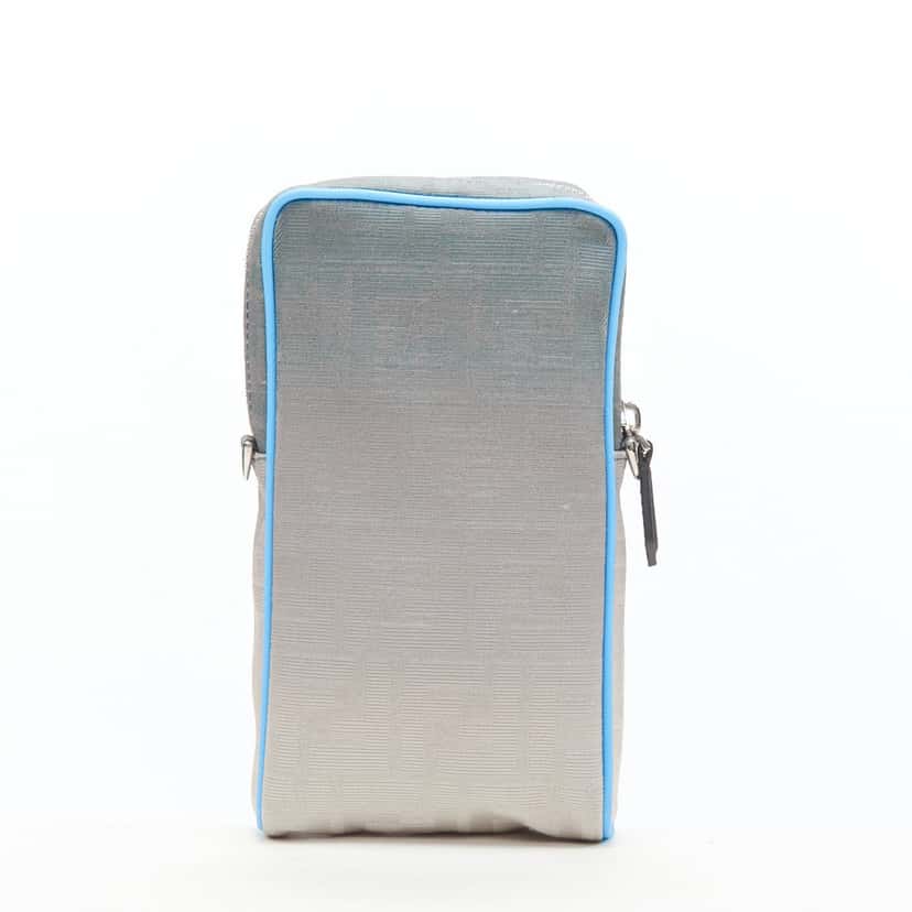 Fendi Double Pack Waist Bag Grey Never worn, with tag - Box View