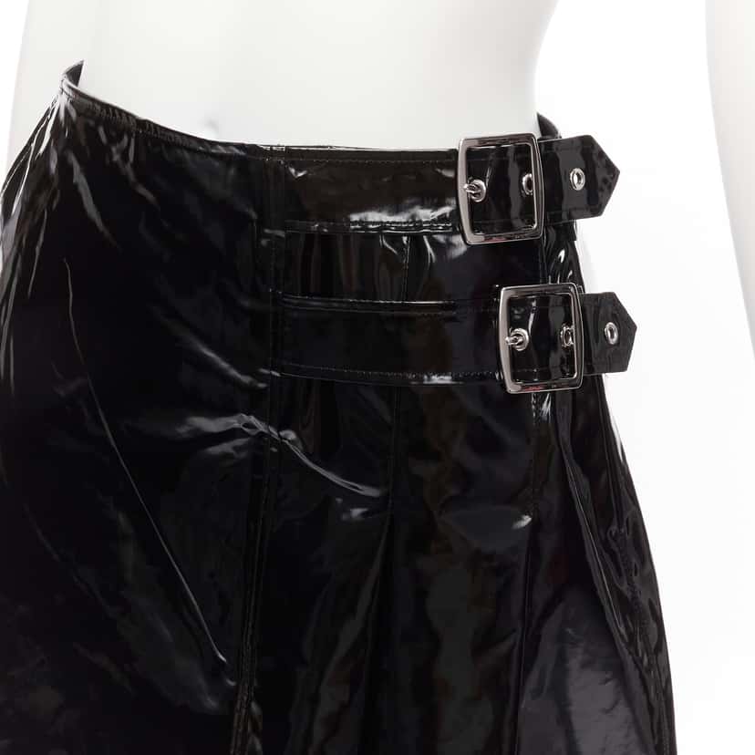 Gucci Punk Kilt Skirt Black Cotton Very good condition - Back View