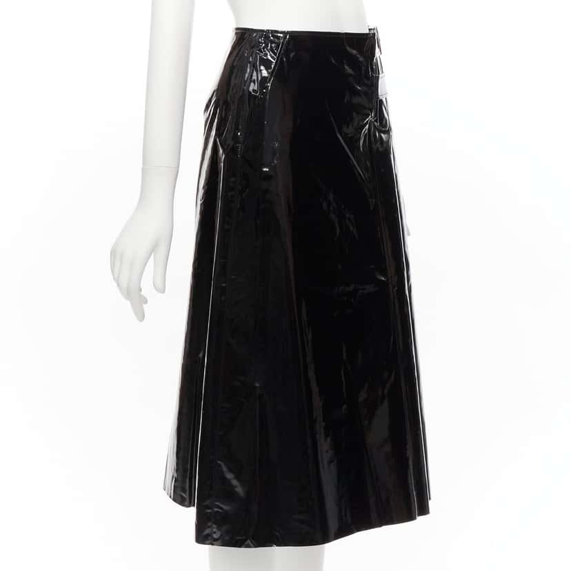 Gucci Punk Kilt Skirt Black Cotton Very good condition - Inside View