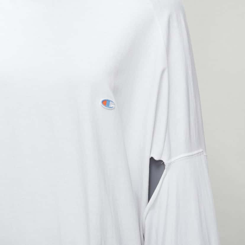 Vetements Logo Tape Sweatshirt White Cotton Good condition - Back View