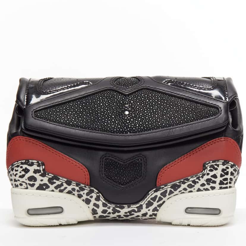 Alexander Wang Sneaker Black Leather Very good condition - Front View