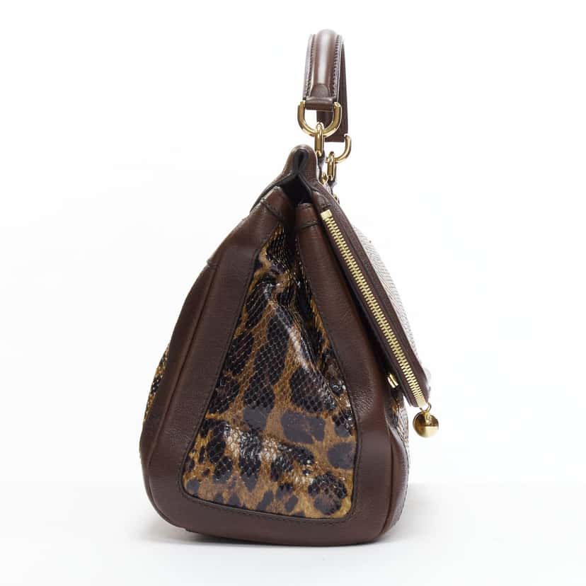 Dolce & Gabbana Sicily Brown Leather Very good condition - Model View