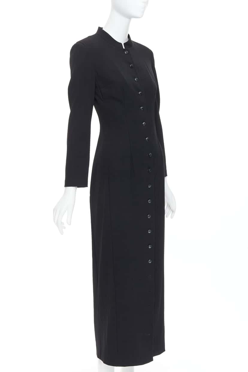 Dolce & Gabbana Wool Blend Dress Black Wool Good condition - Inside View