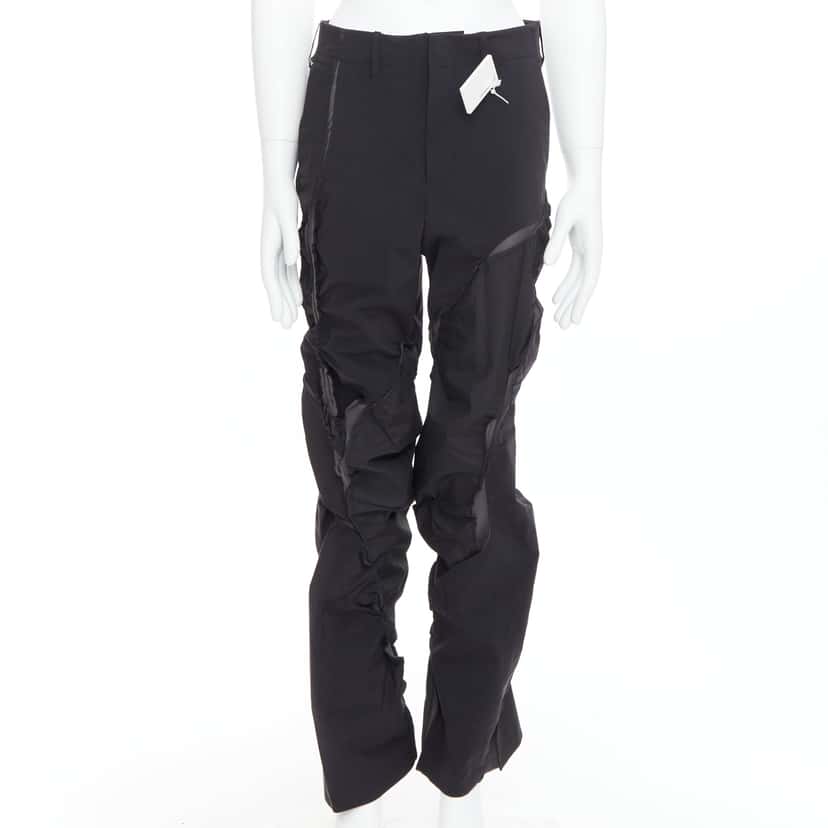 Post Archive Faction Deconstructed Pants Black Never worn, with tag - Front View