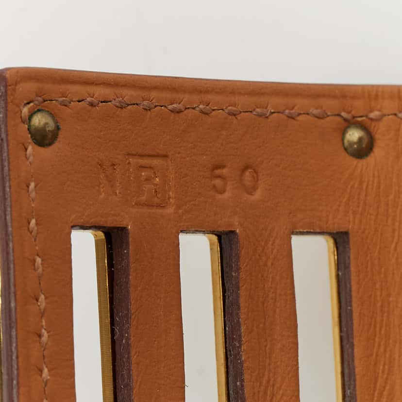 Hermès Kelly Dog Brown Leather Very good condition - Model View