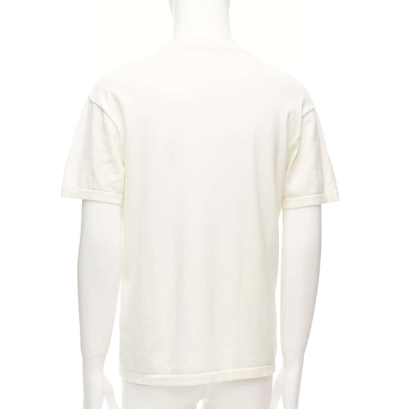 Louis Vuitton Duck Intarsia Top Ecru Cotton Very good condition - Box View