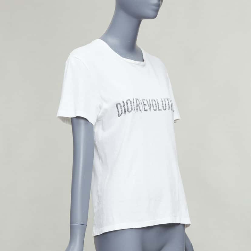Dior Dio(r)evolution Tee Ecru Cotton Good condition - Inside View