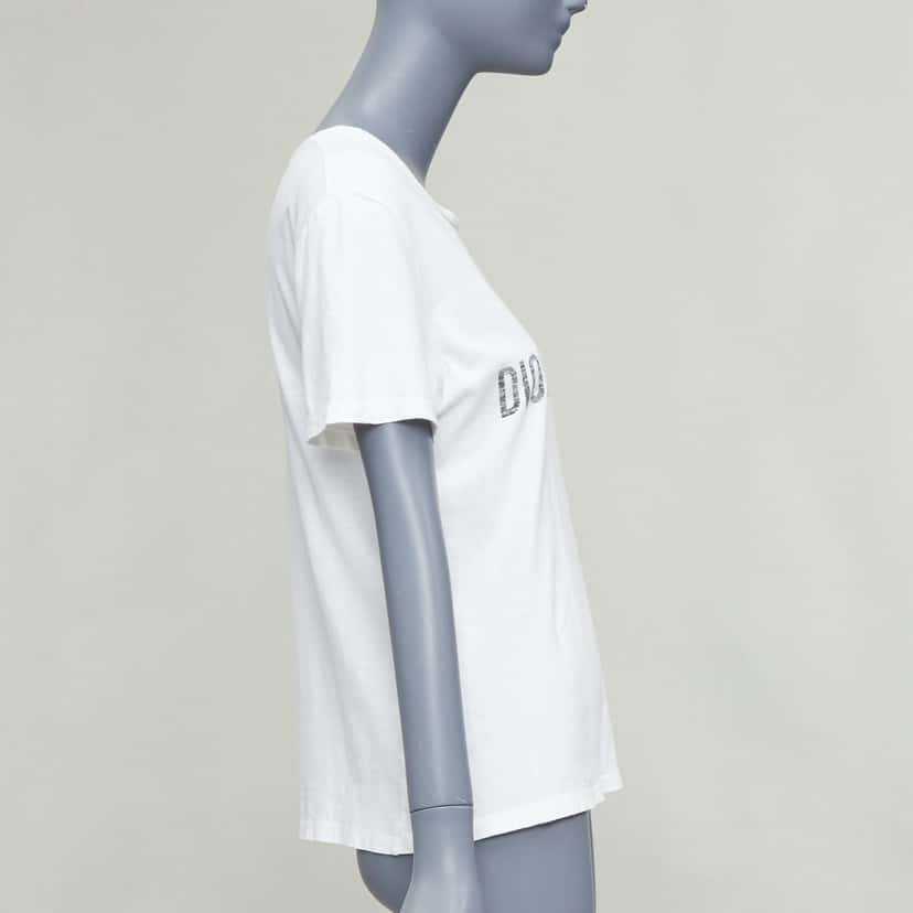 Dior Dio(r)evolution Tee Ecru Cotton Good condition - Model View