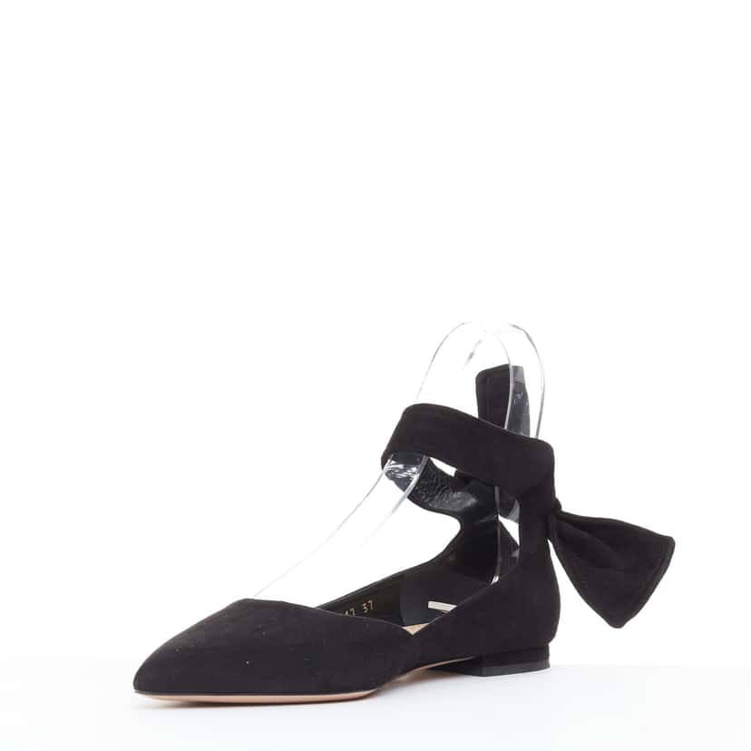 Dior Dior La Belle D Ballet Pump Black Suede Very good condition - Model View