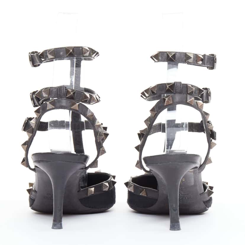 Valentino Rockstud Noir Black Good condition - Box View