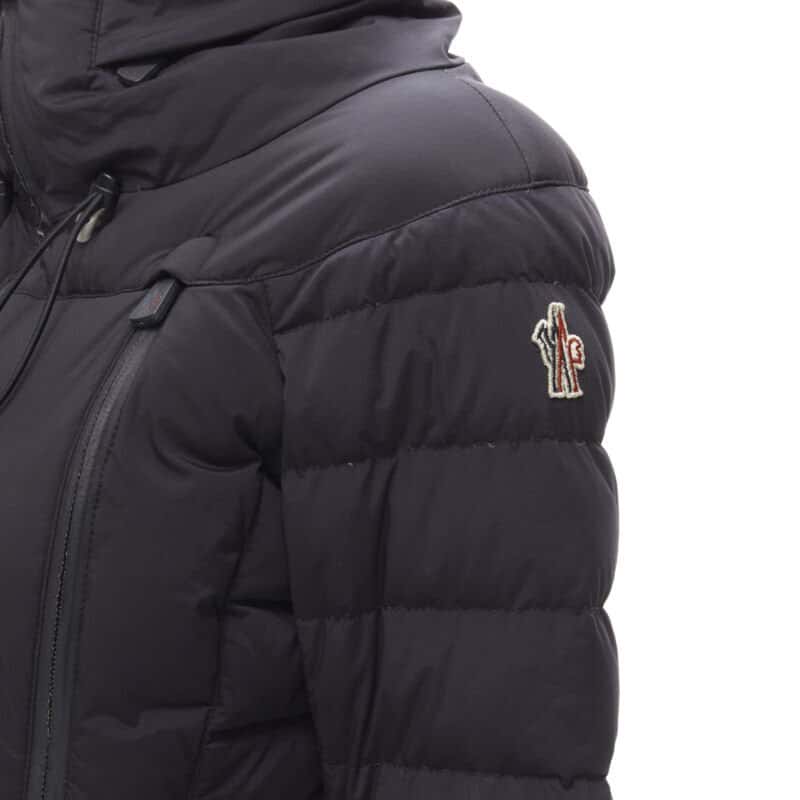 Moncler Bear Giubotto Black Fair condition - Back View