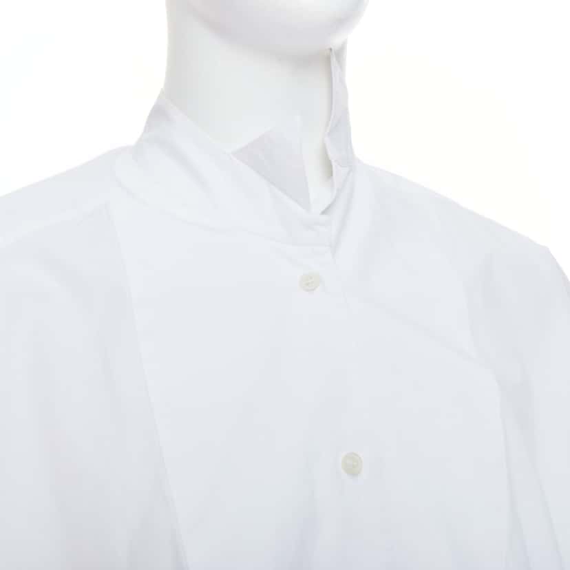 Loewe Asymmetric Boxy Shirt White Cotton Good condition - Back View