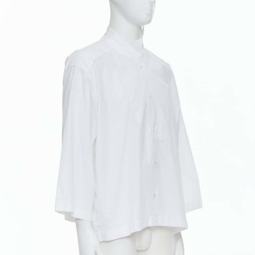 Loewe Asymmetric Boxy Shirt White Cotton Good condition - Inside View