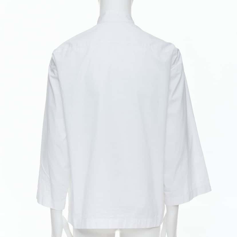 Loewe Asymmetric Boxy Shirt White Cotton Good condition - Box View