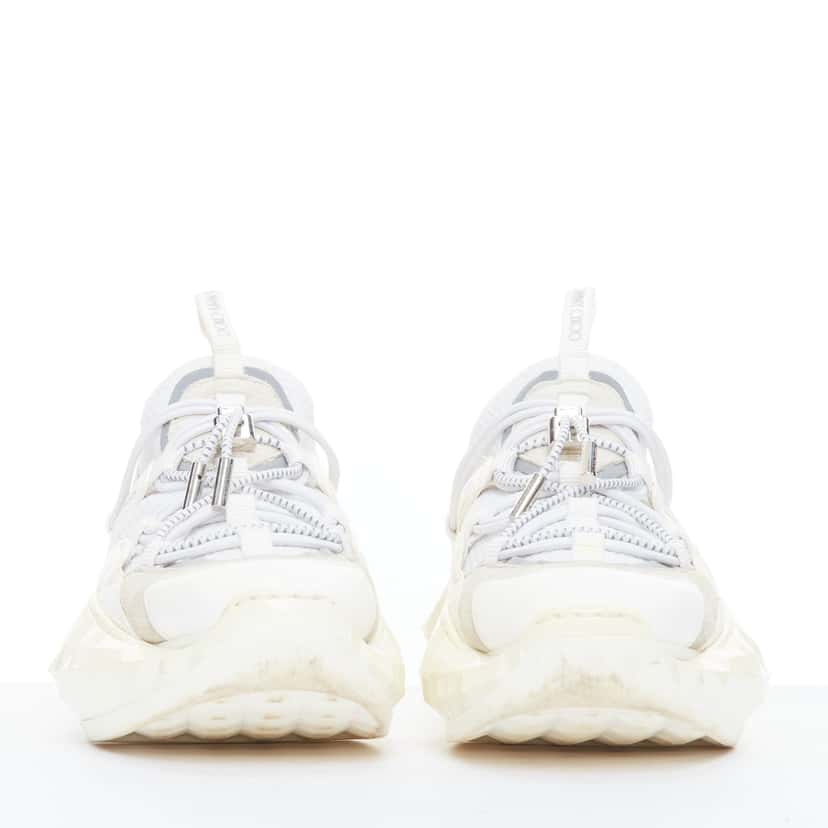 Jimmy Choo Diamond Trail White Leather Good condition - Inside View