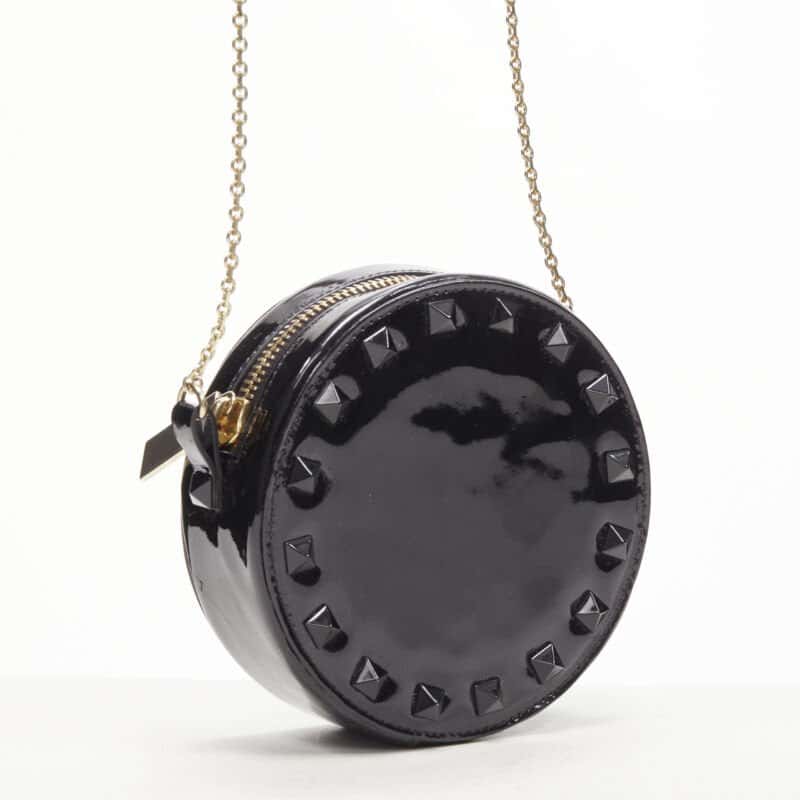 Valentino Garavani Spray Painted Box Bag Black Very good condition - Inside View