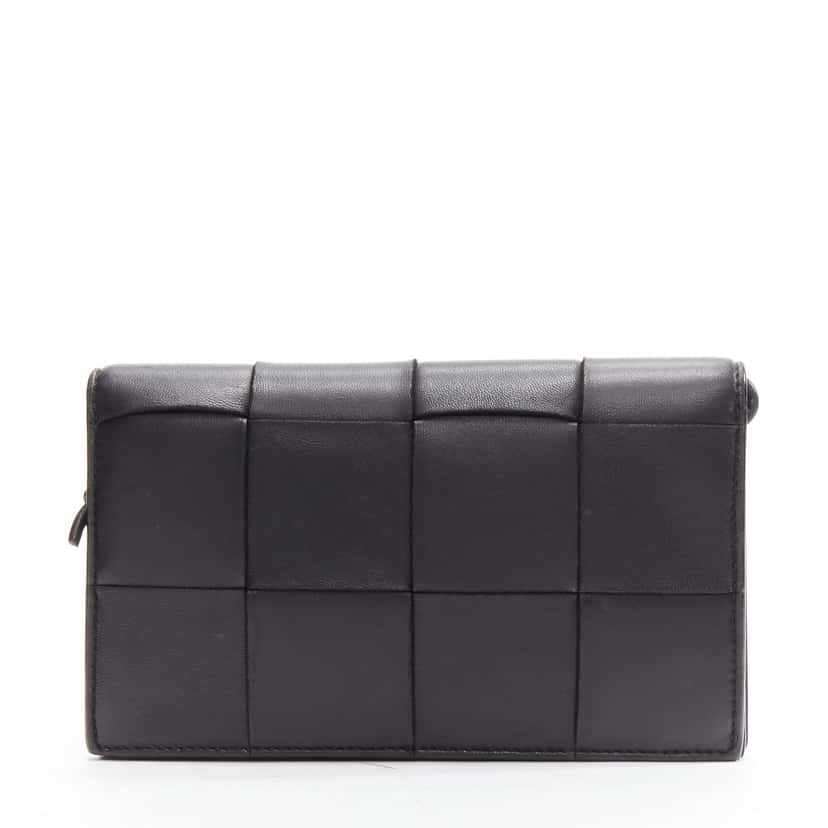Bottega Veneta Cassette Black Leather Good condition - Inside View