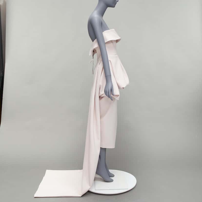 Maticevski Situational Beige Polyester Never worn - Model View