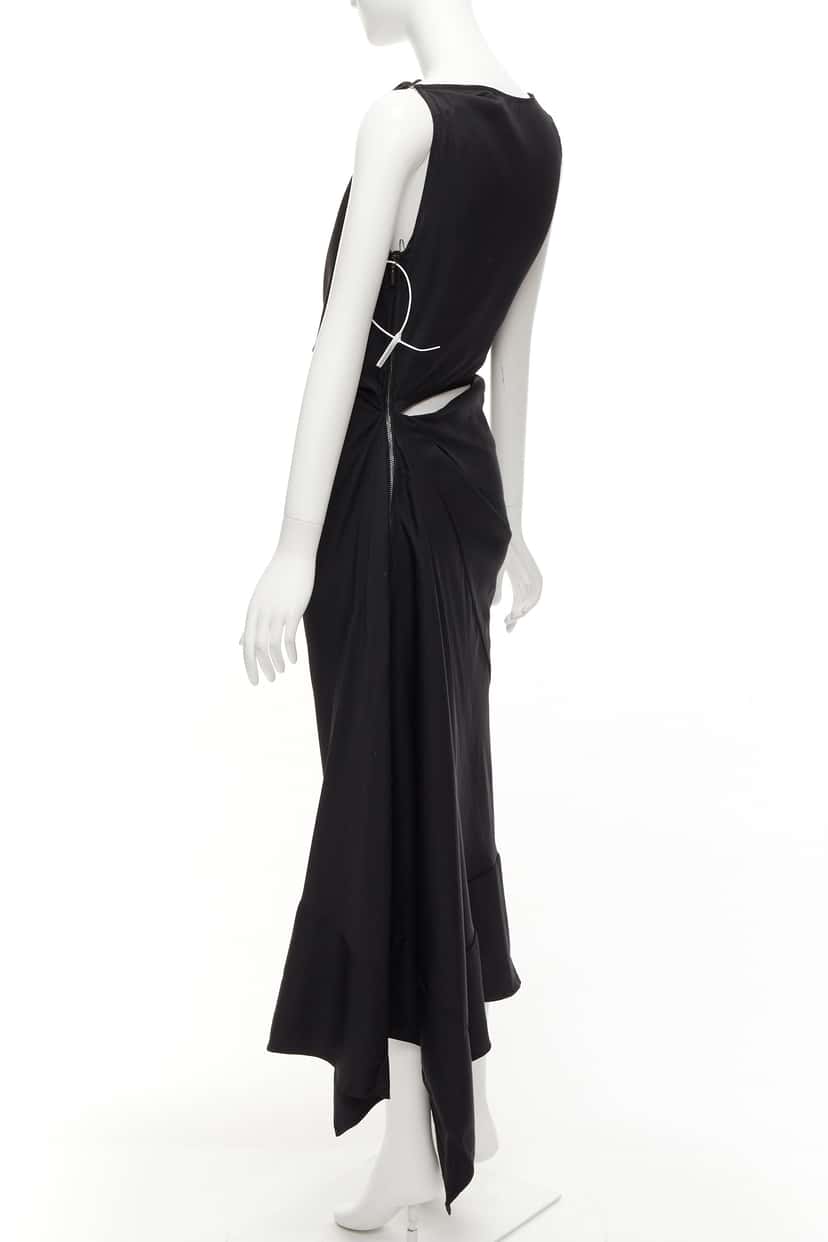 Maticevski Energy Slash Black Viscose Never worn - Back View