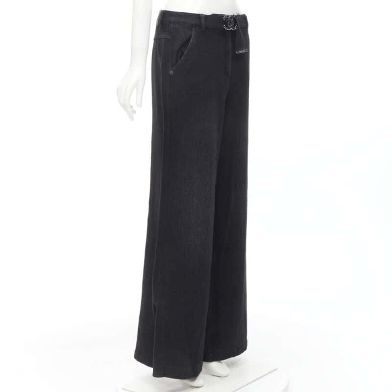 Chanel P60761V46402 Black Cotton Good condition - Inside View