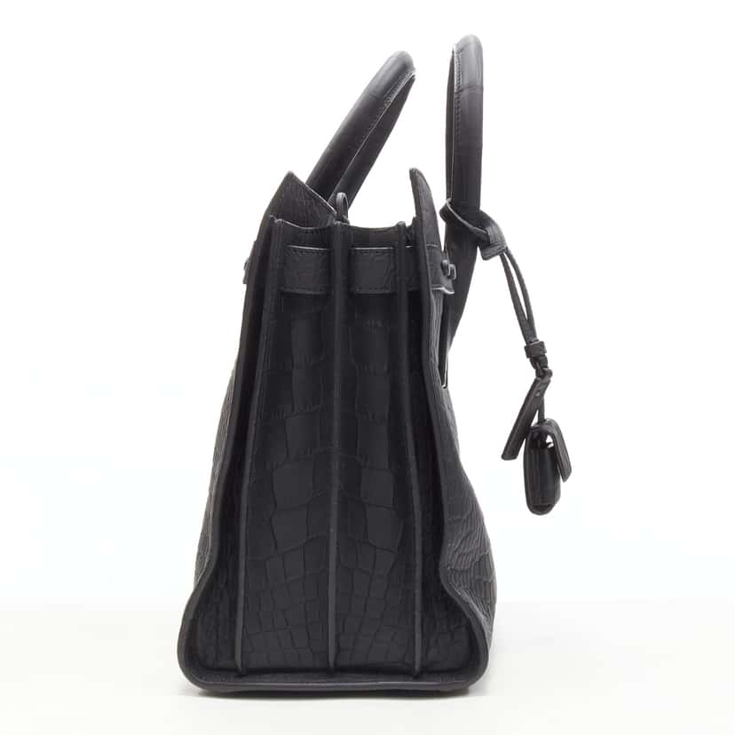 Saint Laurent Sac De Jour Small Black Leather Never worn - Model View