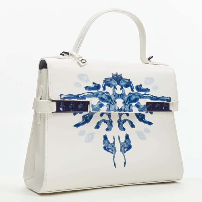 Delvaux Peekaboo PVC Bag White Leather Very good condition - Inside View