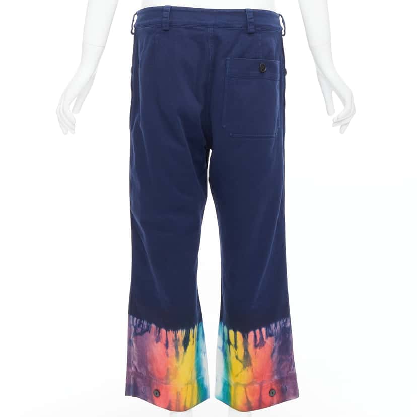 Dior Indigo Tie Dye Jeans Blue Cotton Very good condition - Box View