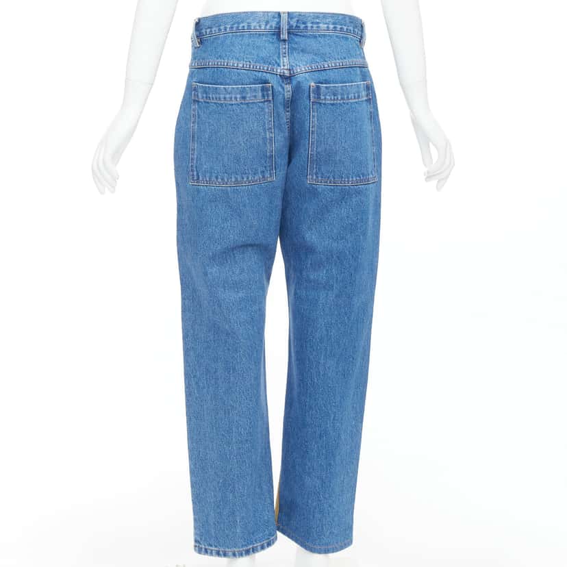 Monse Postcard Split Jeans Blue Cotton Very good condition - Box View