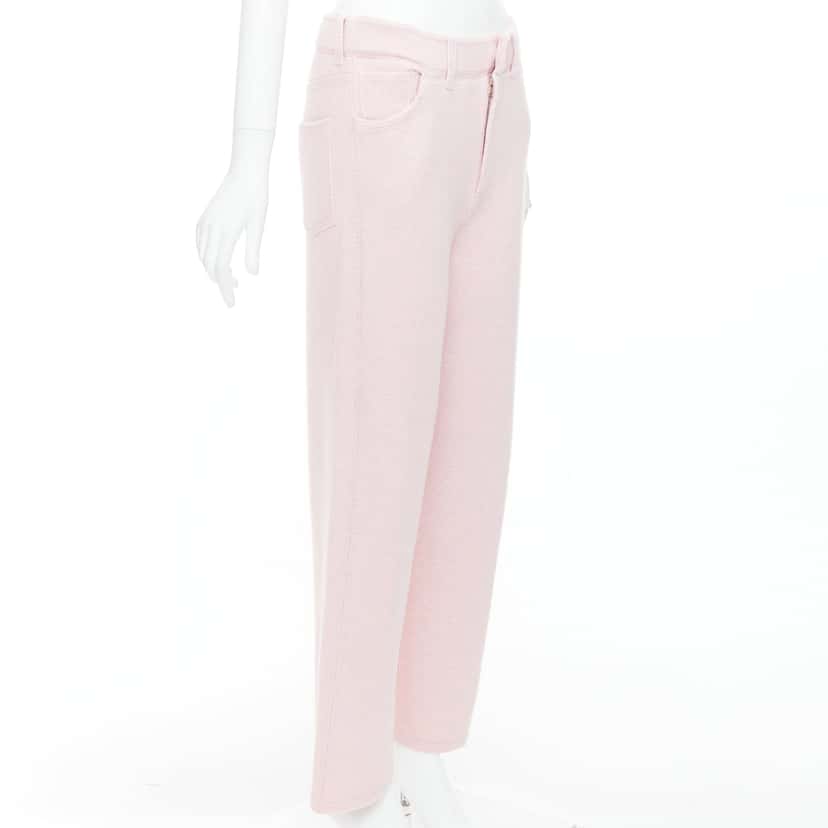 Barrie Pink Knit Pants Pink Cashmere Very good condition - Inside View