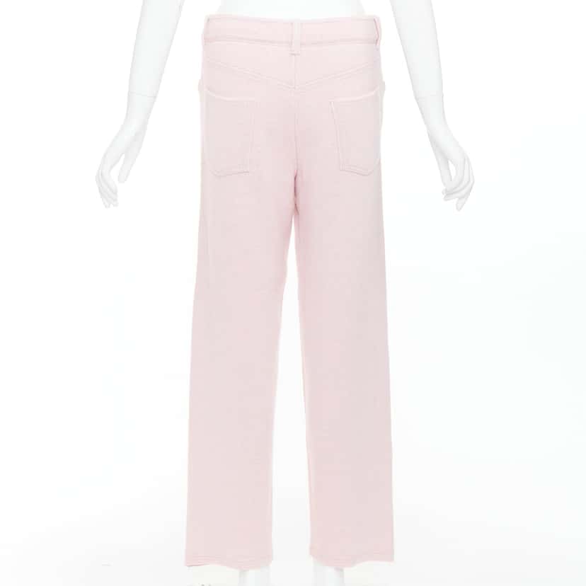 Barrie Pink Knit Pants Pink Cashmere Very good condition - Box View