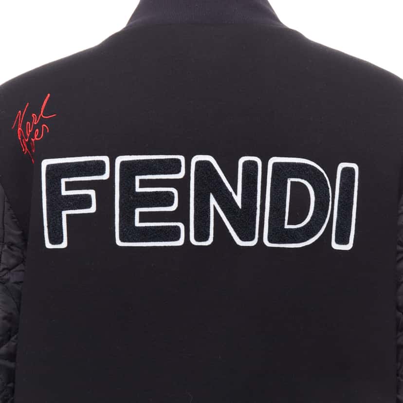Fendi Karlito Black Very good condition - Back View