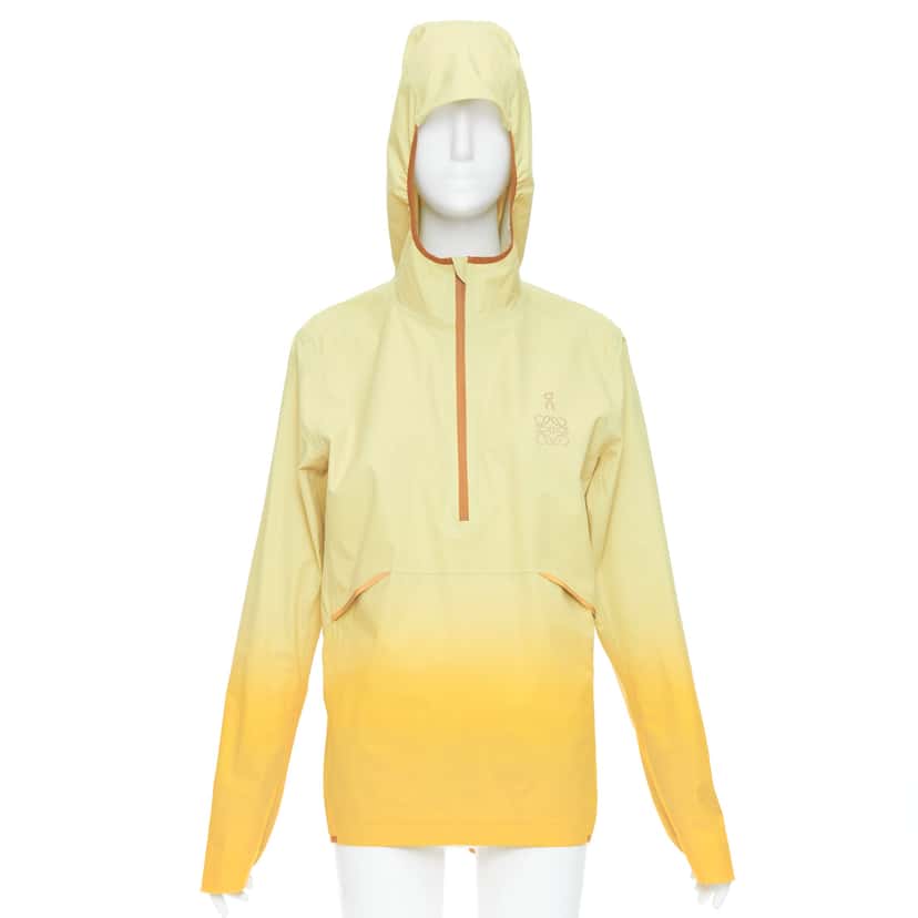 Loewe Yellow Gradient Anorak Yellow Polyester Very good condition - Front View
