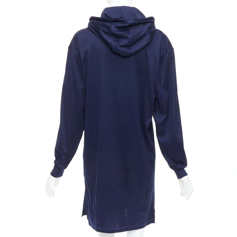 Hermès Jungle Love Dress Navy Cotton Very good condition - Box View