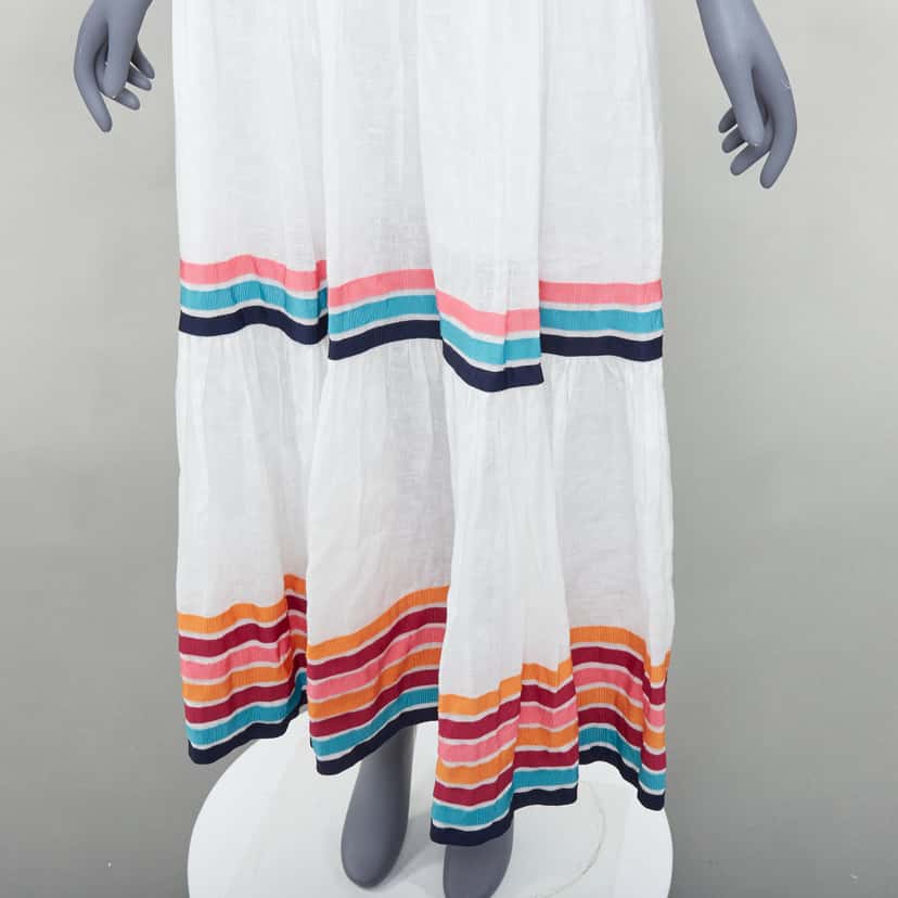 Zimmermann Lulu White Linen Never worn - Back View