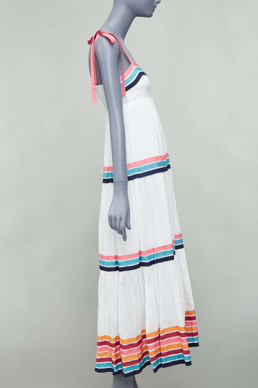 Zimmermann Lulu White Linen Never worn - Model View