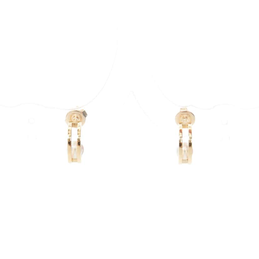 Mikimoto Akoya Pearl Gold Very good condition - Front View