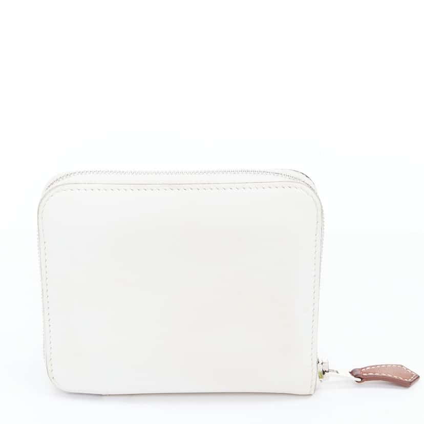 Hermès Silk'in Ecru Leather Fair condition - Front View