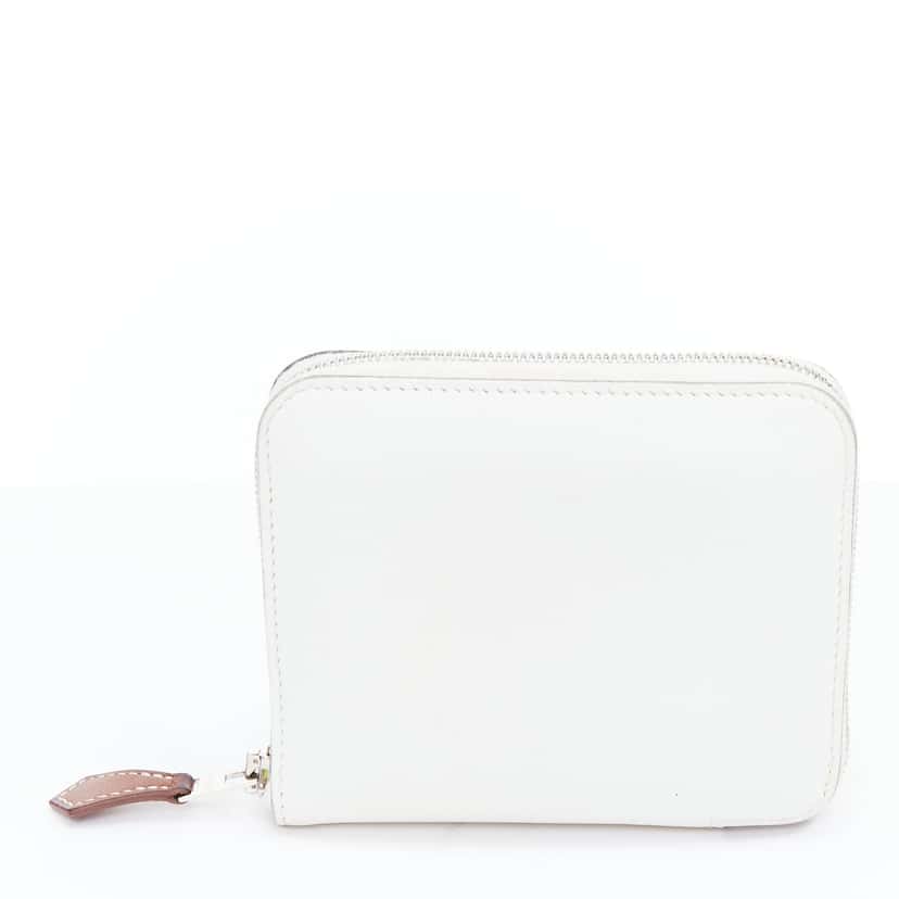 Hermès Silk'in Ecru Leather Fair condition - Inside View