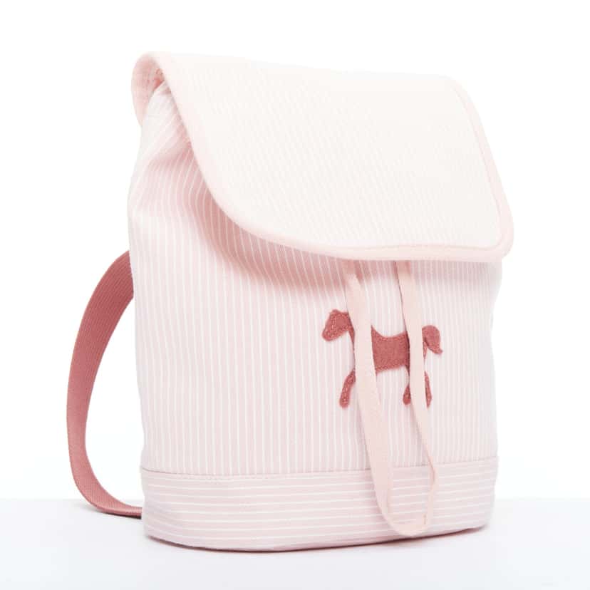 Hermès Cavalcolor Backpack Pink Cotton Very good condition - Front View