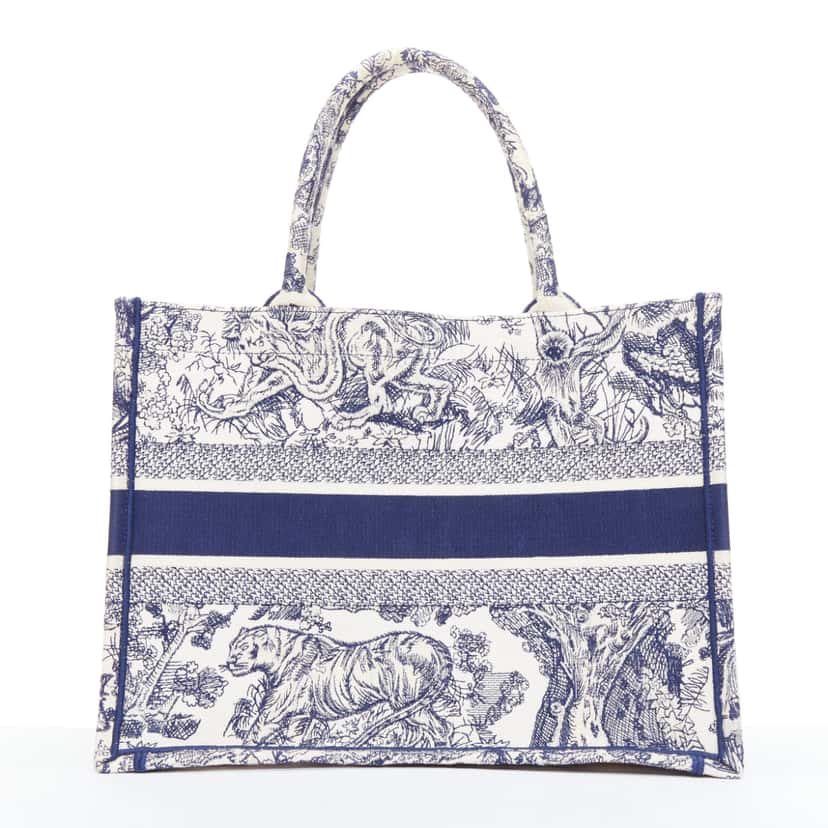 Dior Book Tote Navy Very good condition - Box View