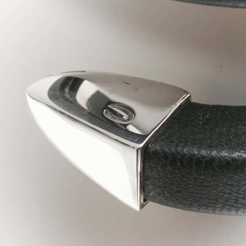 Bottega Veneta Other Green Leather Never worn, with tag - Model View