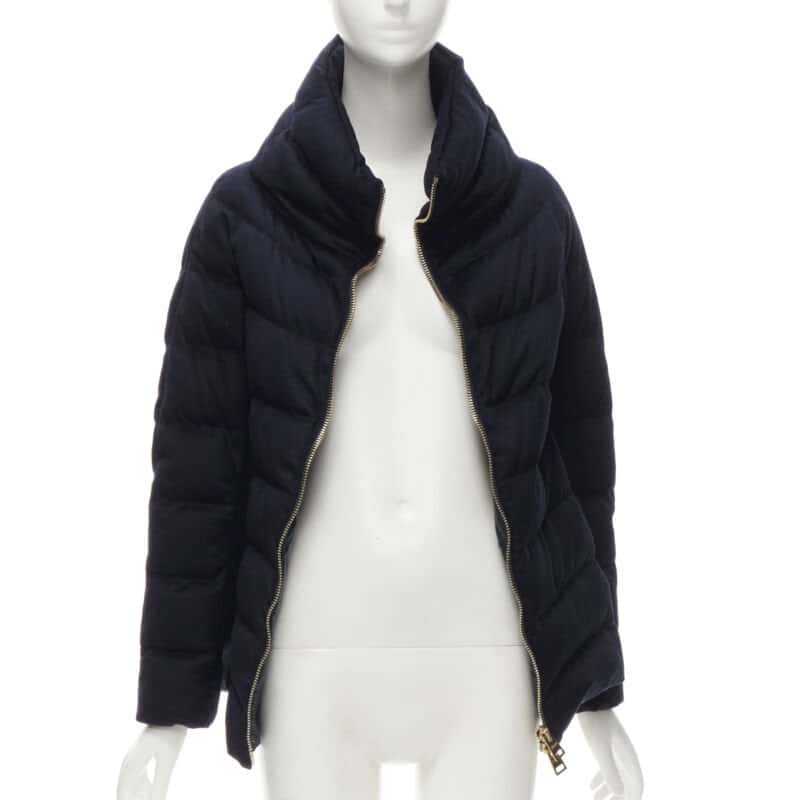 Herno Navy Lightweight Puffer Navy Polyester Never worn - Inside View