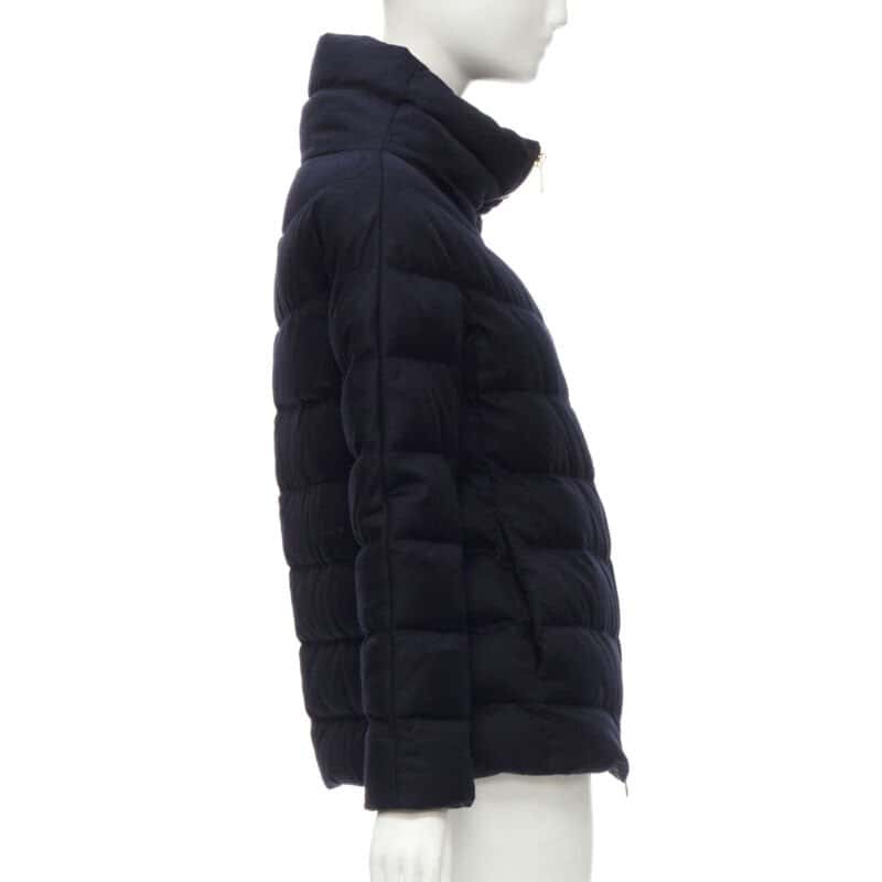 Herno Navy Lightweight Puffer Navy Polyester Never worn - Box View